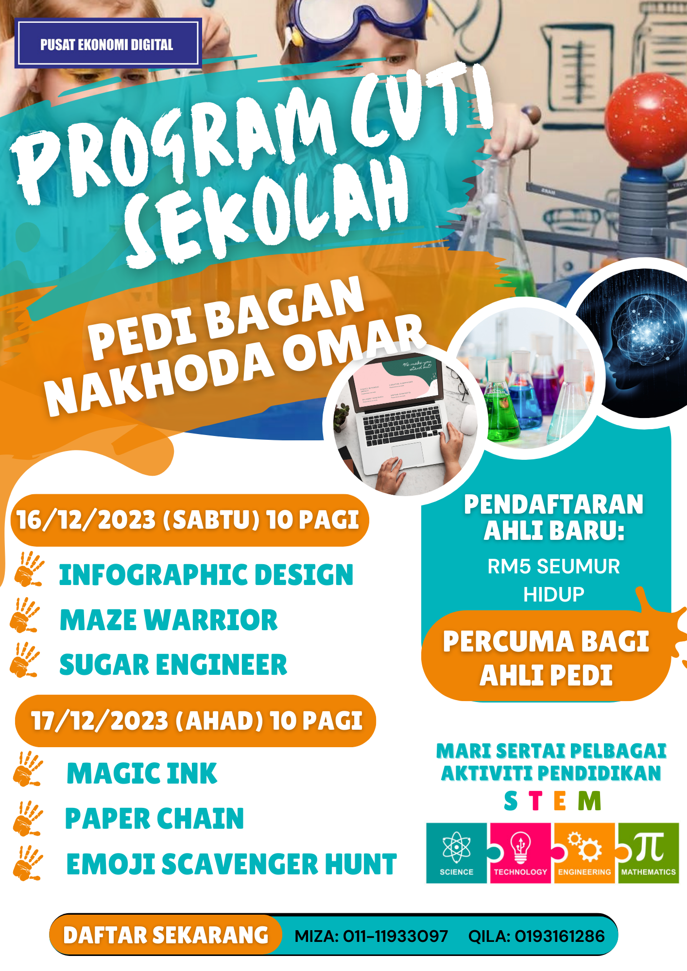 PROGRAM CUTI SEKOLAH DISEMBER